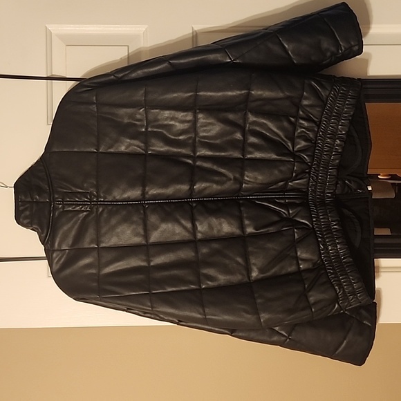 Free People Vegan Leather Dolman Jacket - Picture 11 of 11